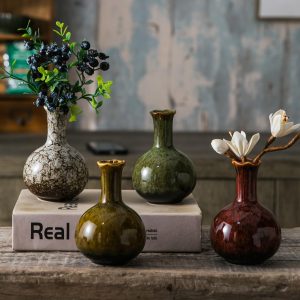 Mini Glazed Pottery Vase