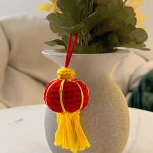 Silk Lantern Keychain