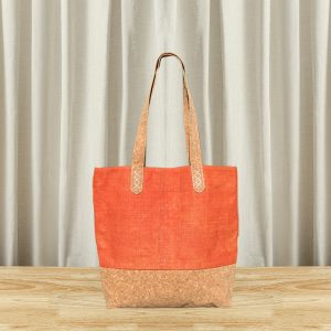 Turmeric-Tinted Cotton Tote Bag